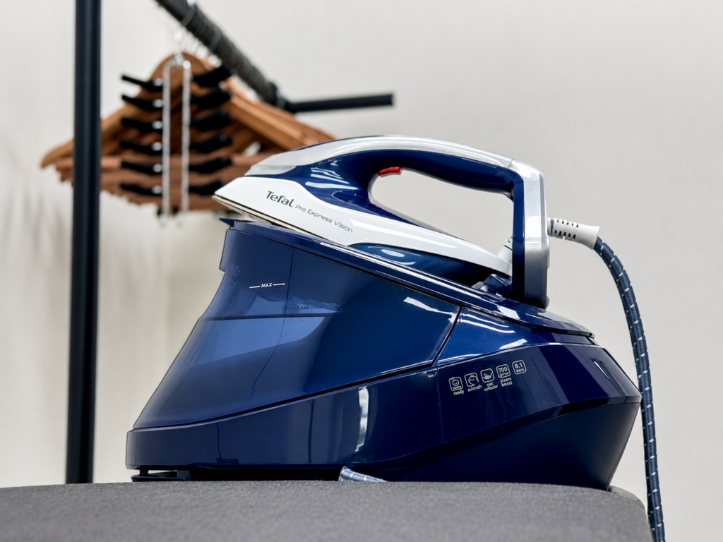 Tefal Pro Express Vison in de dressing room