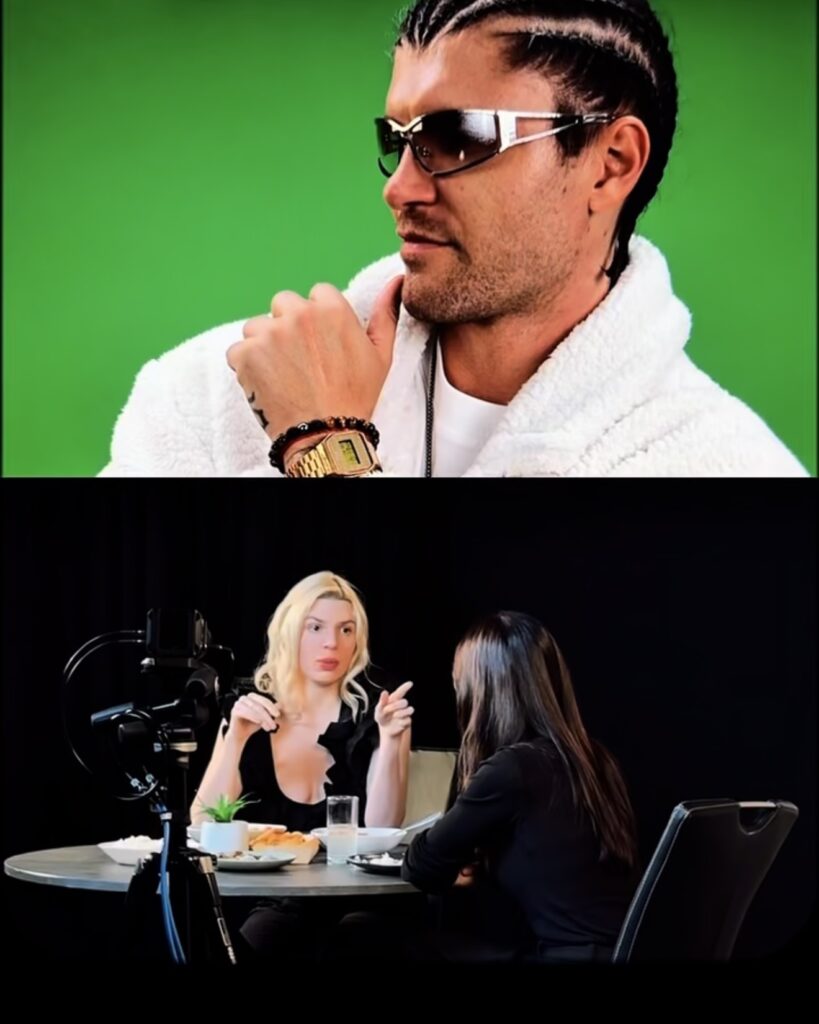 Green Screen Podcast setup